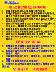 看火的颜色断病症