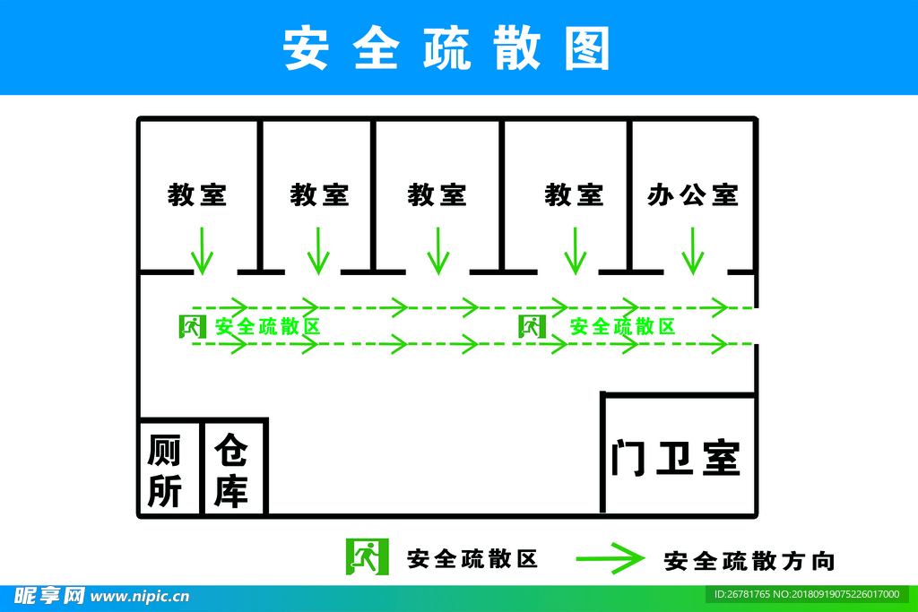 疏散图