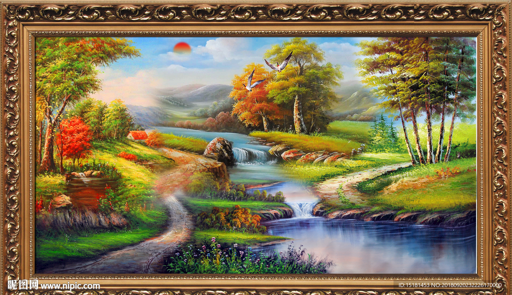 风景油画