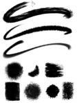中国风  墨点 墨滴 墨痕 墨