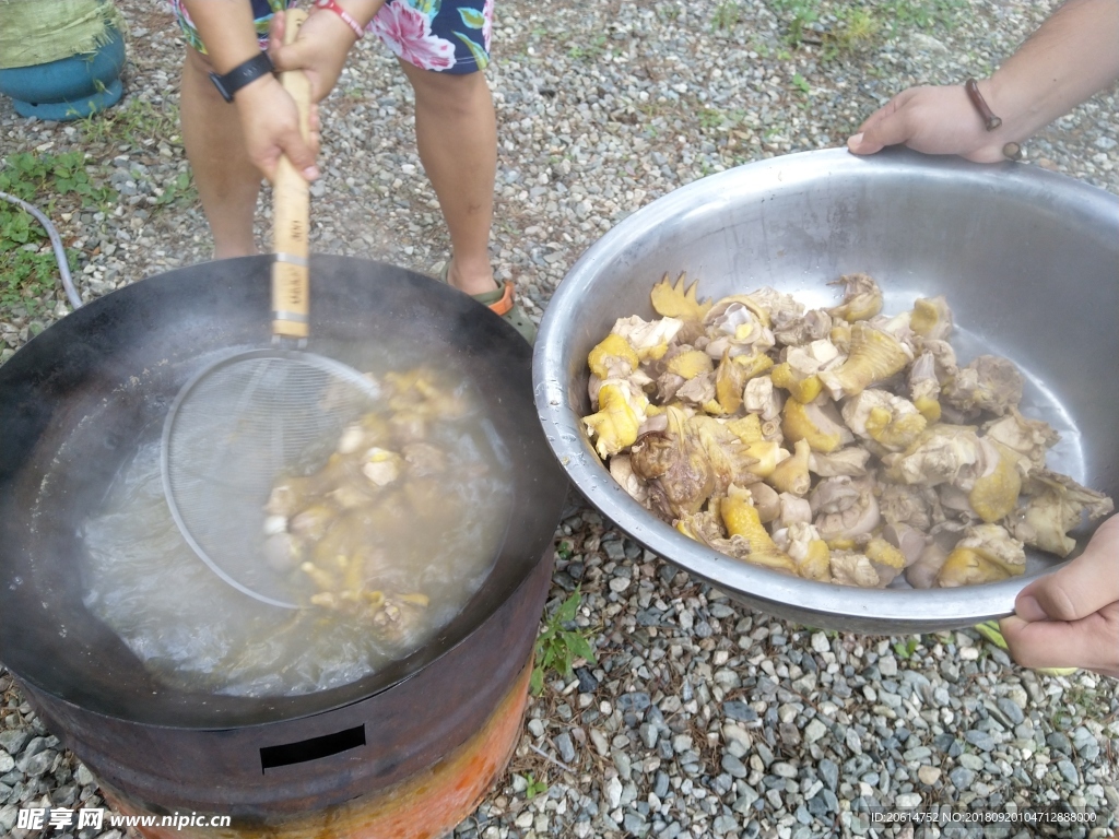 土豆炖鸡肉