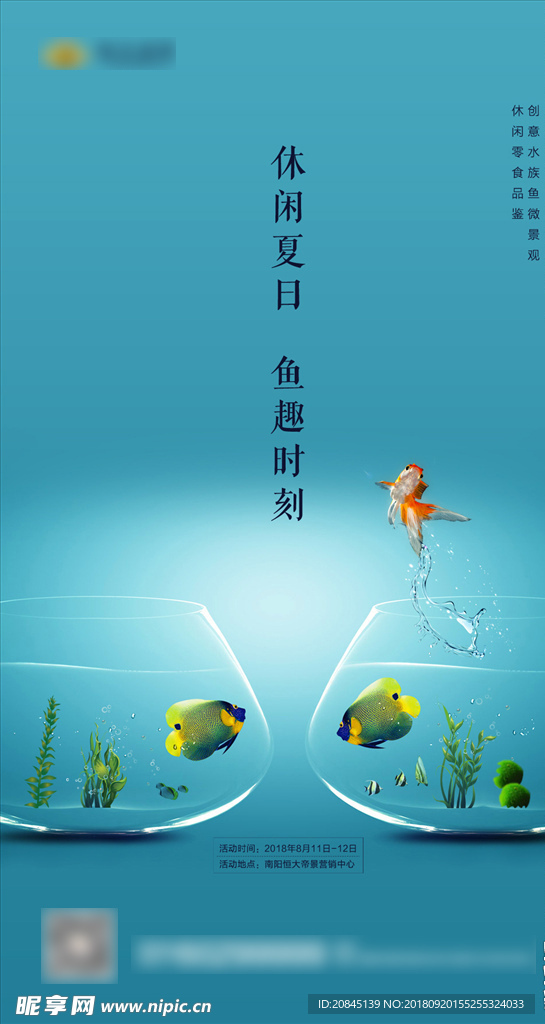 鱼  微景观