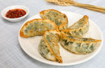 煎韭菜饺