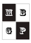 立体字母.