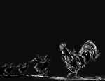 现代简约 水滴装饰画 动物挂画