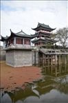 赣州八镜台  倒影 古建