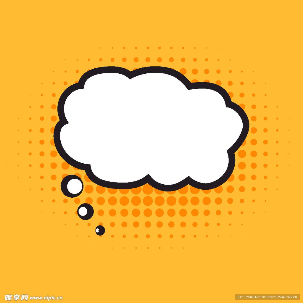 手绘空白对话框