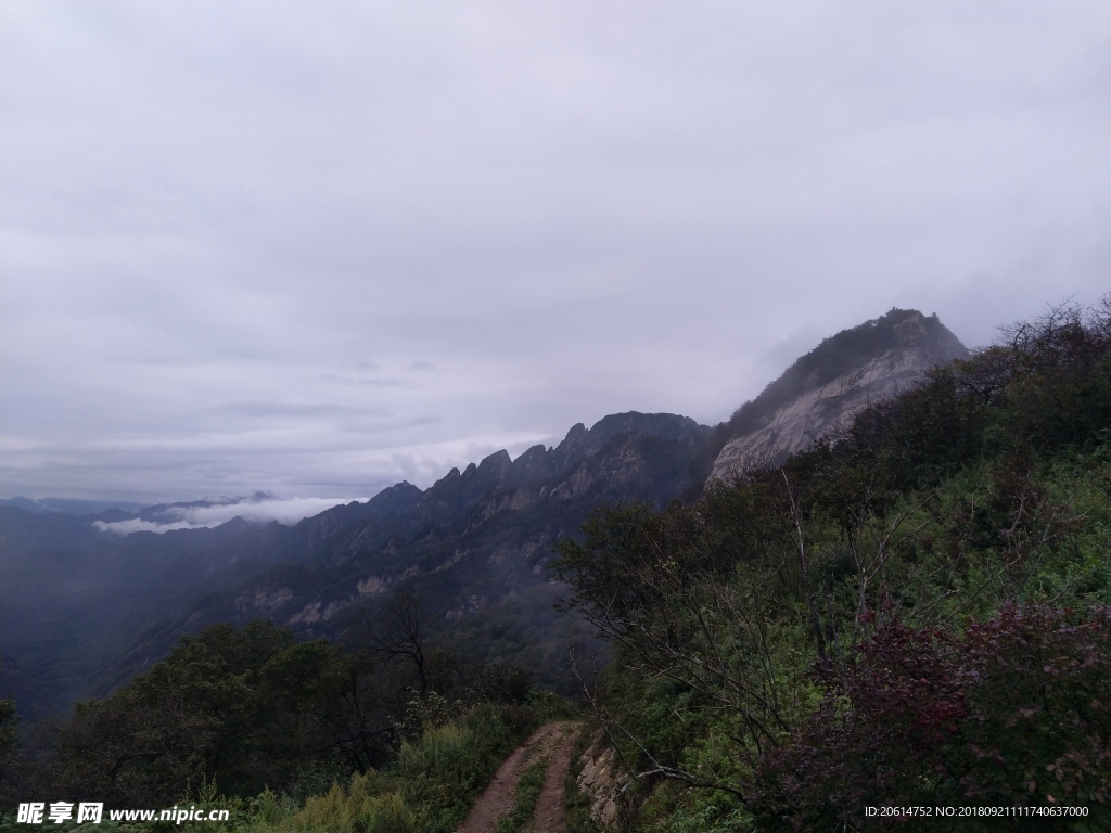 壮丽的大山风景