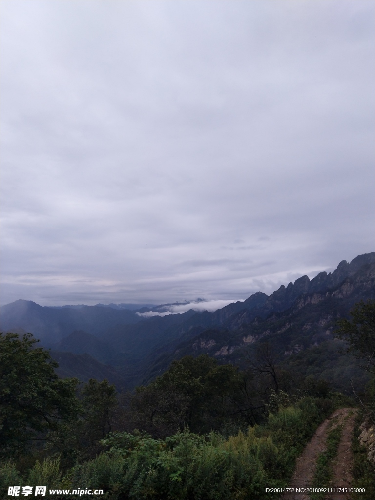 壮丽的大山风景