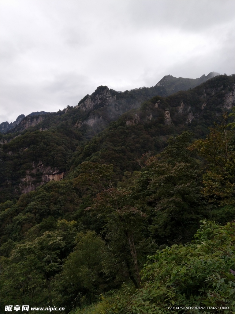 壮丽的大山风光