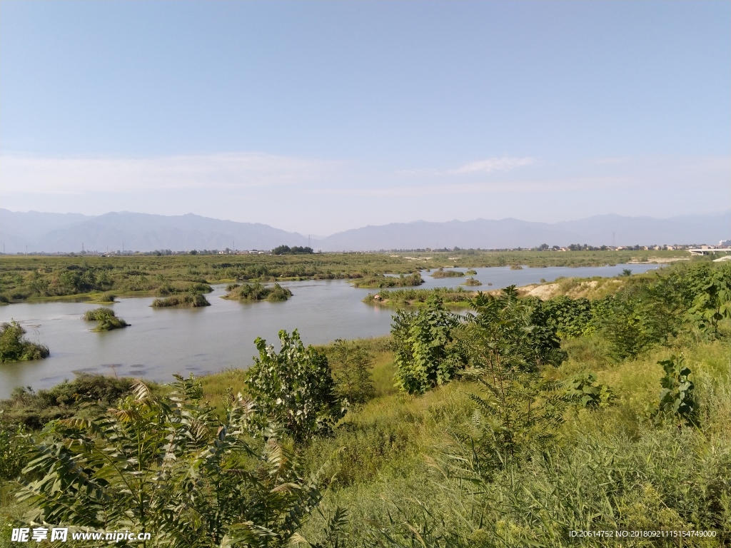 乡村河道风景