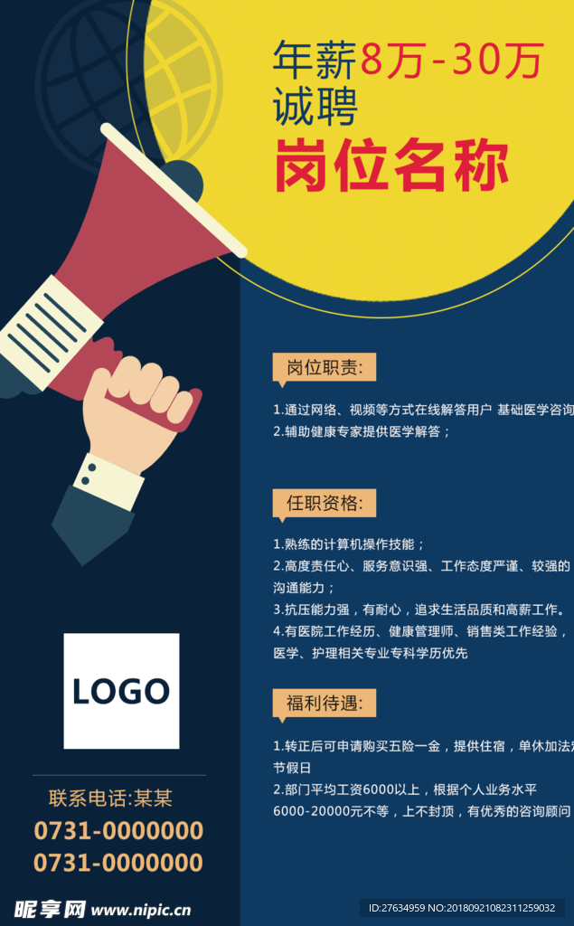招聘海报