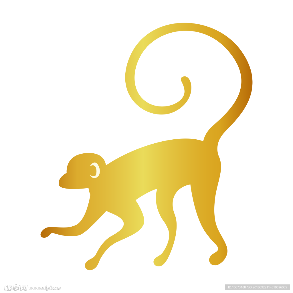 卡通猴子