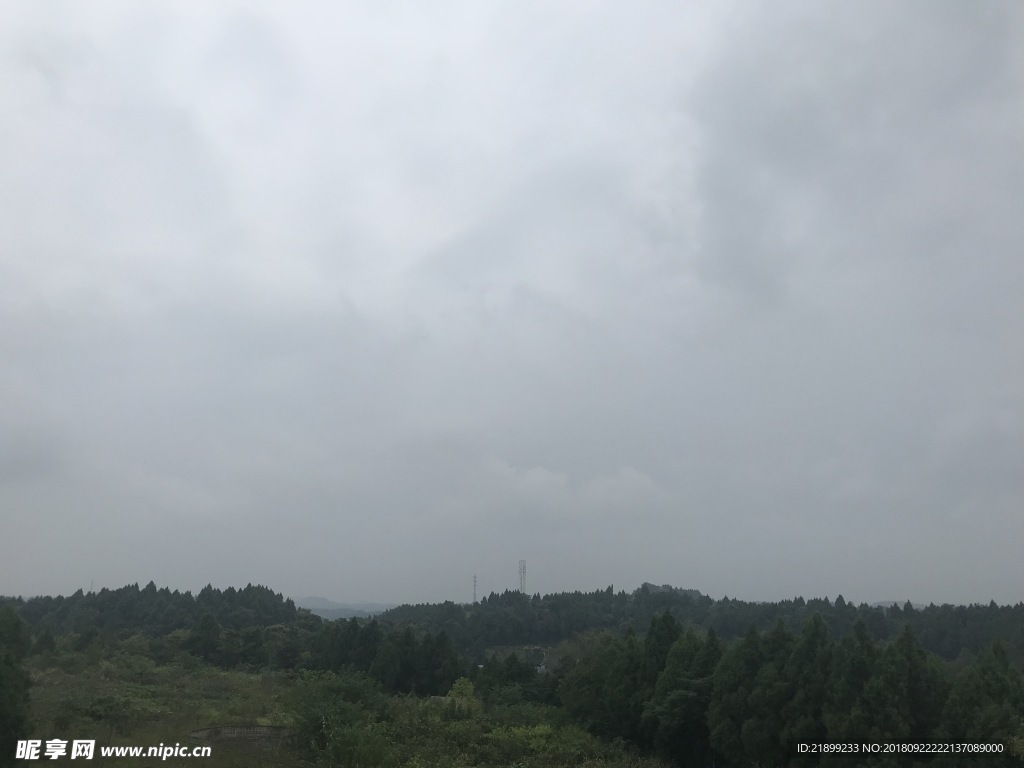 天空