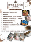 课表排版 烘焙裱花