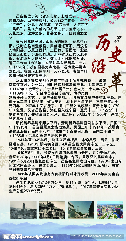 昌黎历史沿革