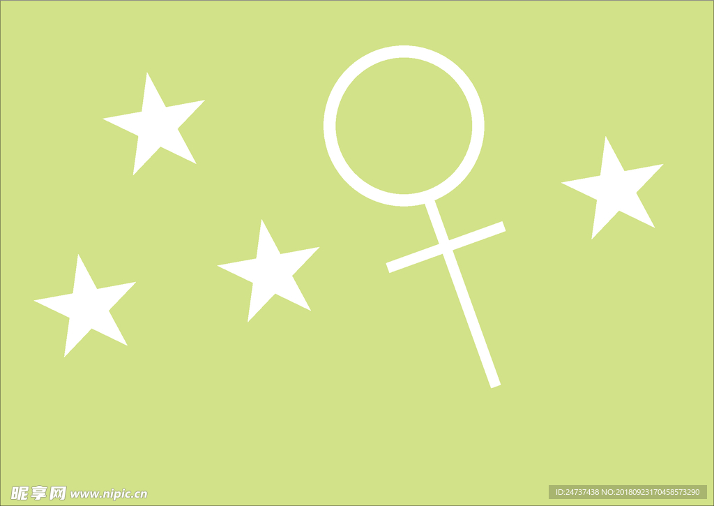 星星和女标注