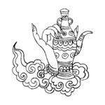 右胡瓶手