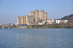 城市  河流  宁都梅江河岸