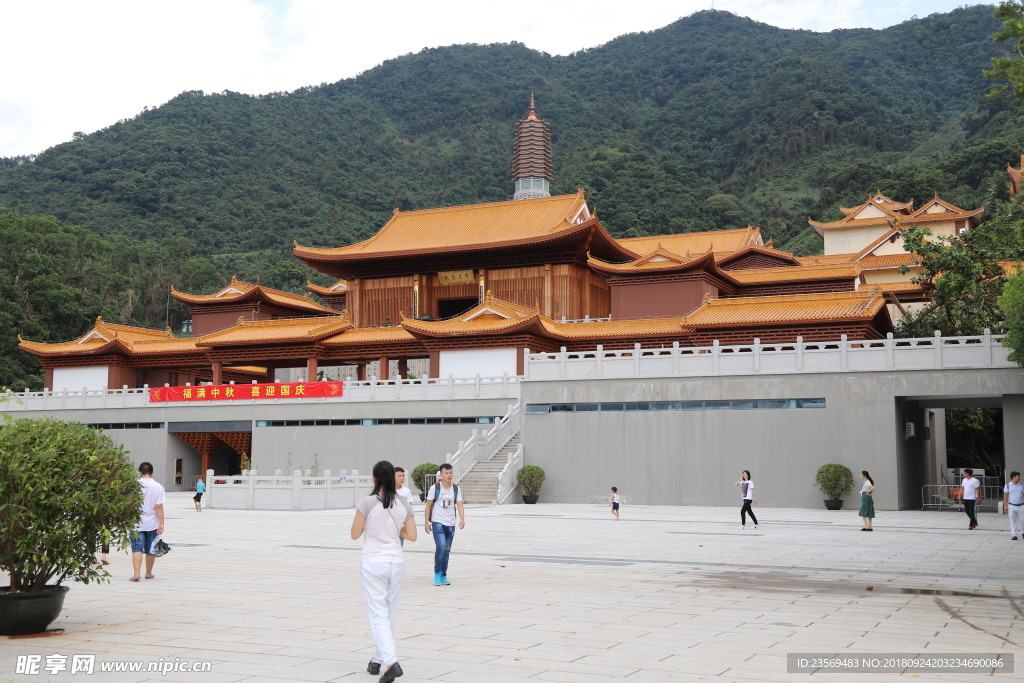 仙湖植物园-寺庙