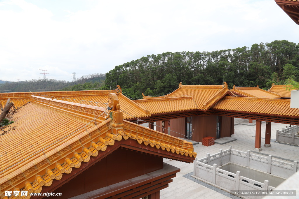 仙湖植物园-寺庙