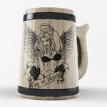武藏木质啤酒杯