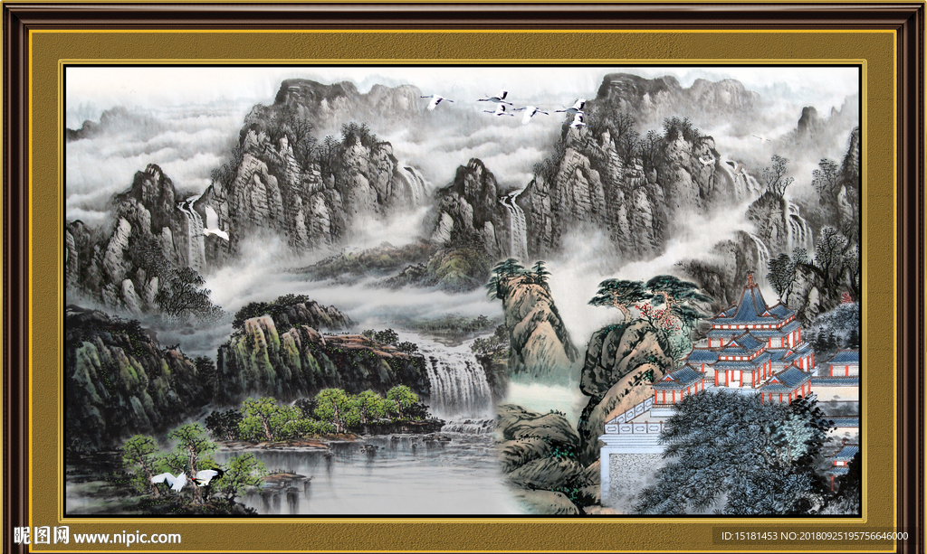 水墨山水