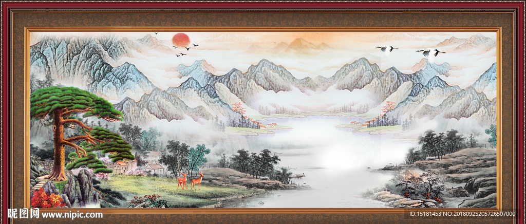 国画 国画山水