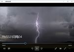 雷雨闪电乌云