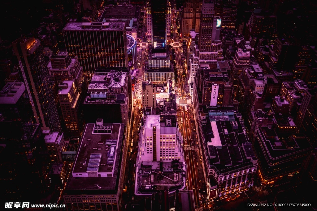 美丽的城市夜色