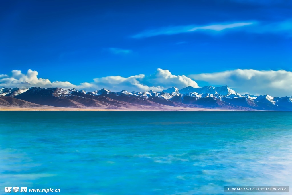 蓝色海洋美景