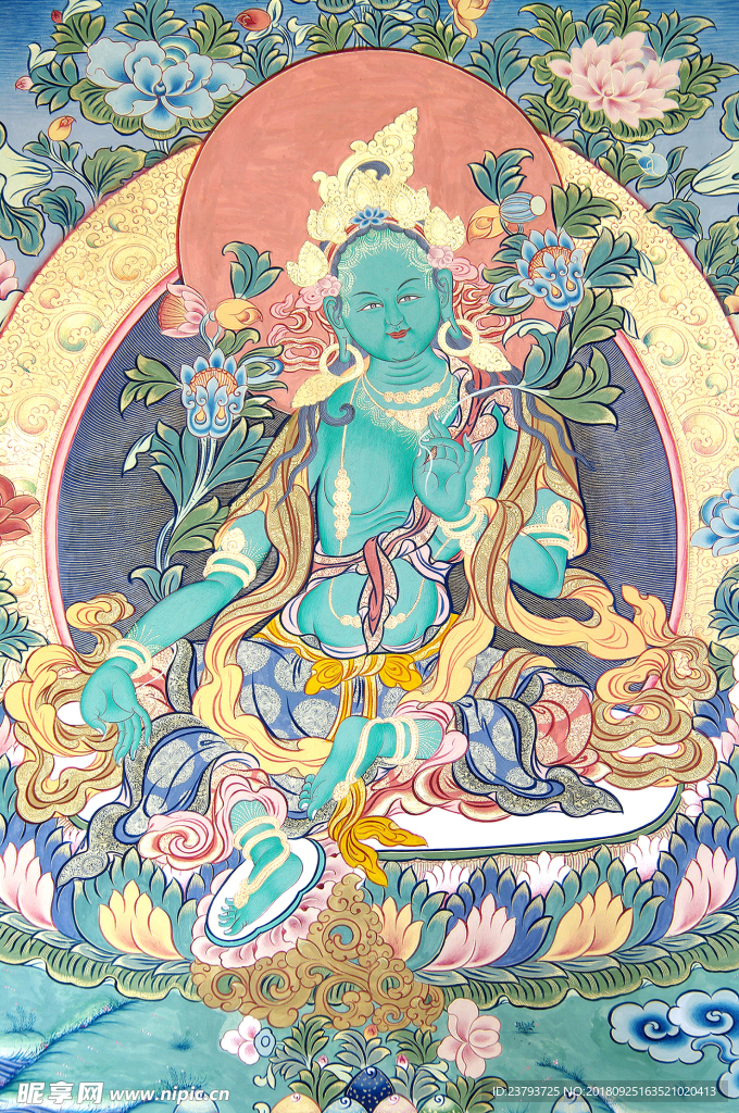 绿度母
