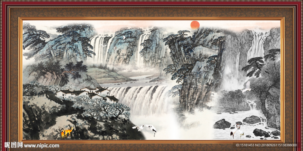 国画 国画山水