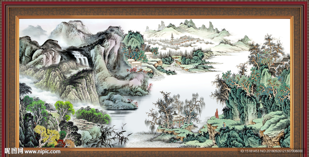 国画 国画山水