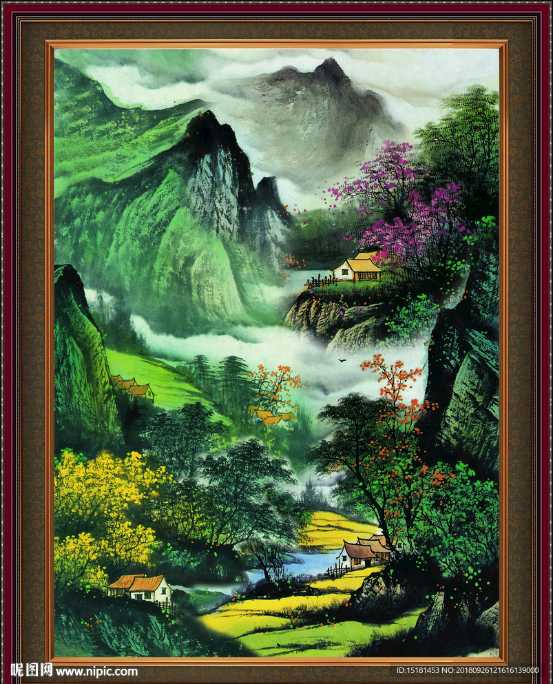 国画 国画山水