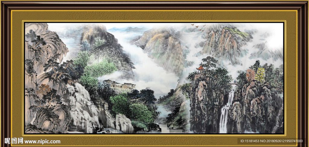 国画 国画山水