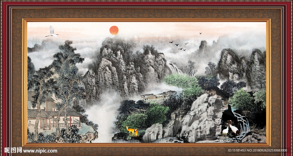 国画 国画山水