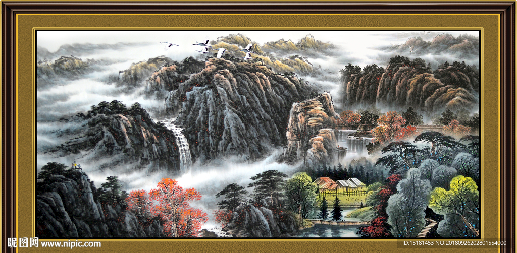 国画 国画山水