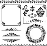 欧式古典花纹