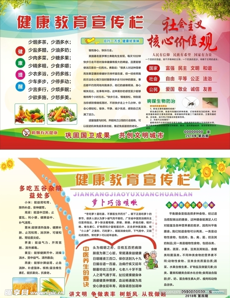 健康教育宣传栏
