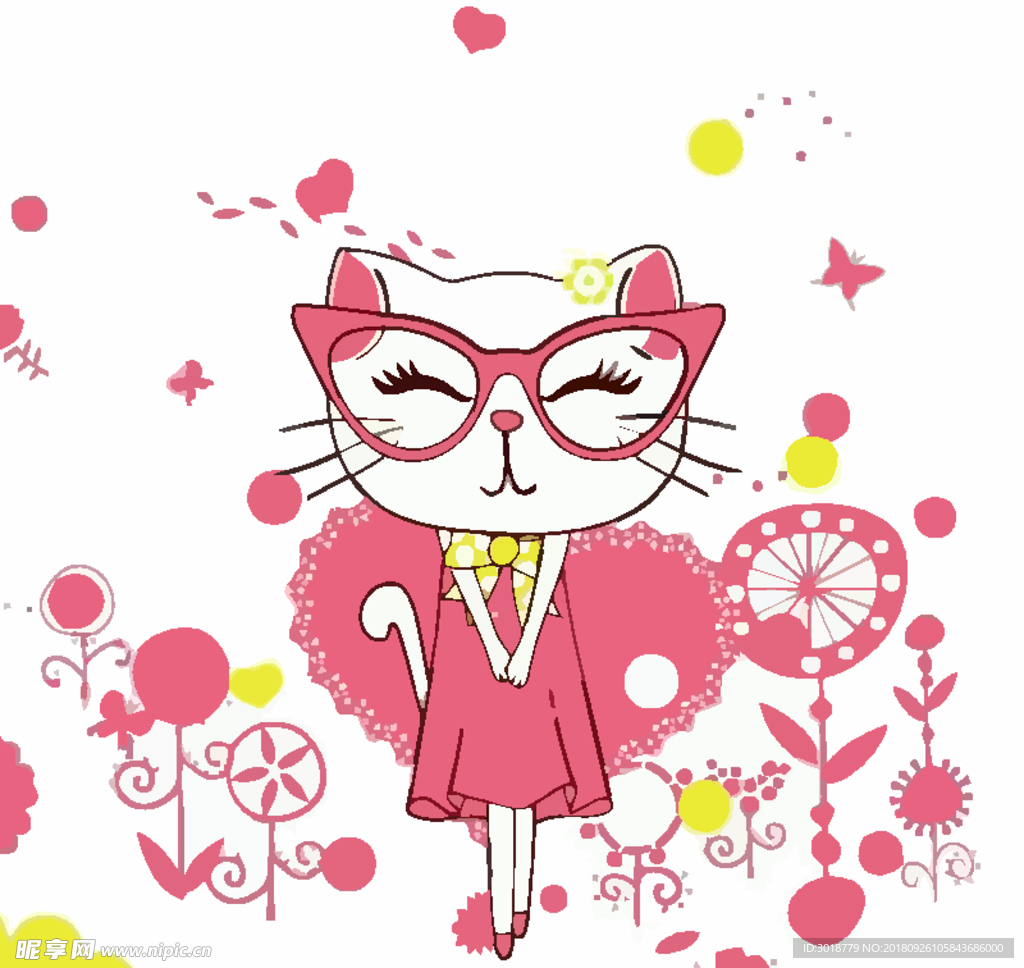 卡通猫女