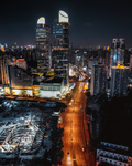 城市夜景 城市灯光景色