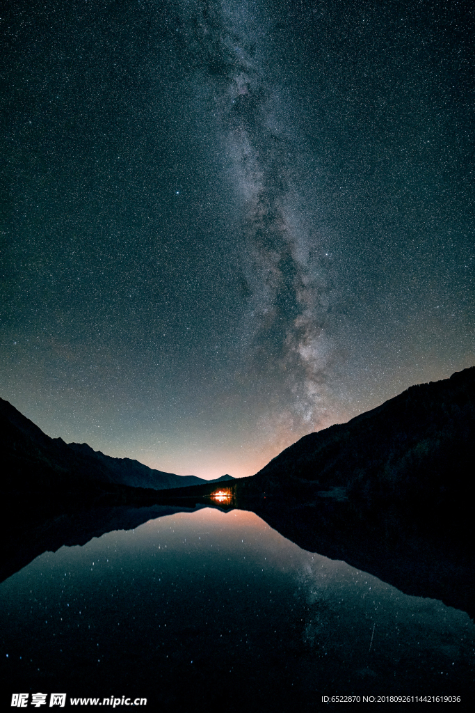 星空 璀璨星空 星空背景