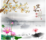 荷花荷叶