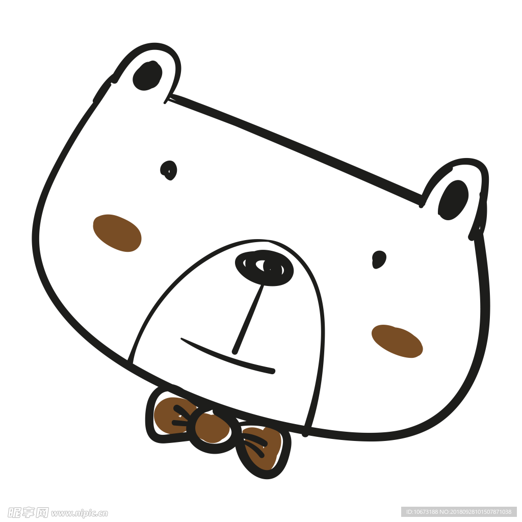 卡通熊图片