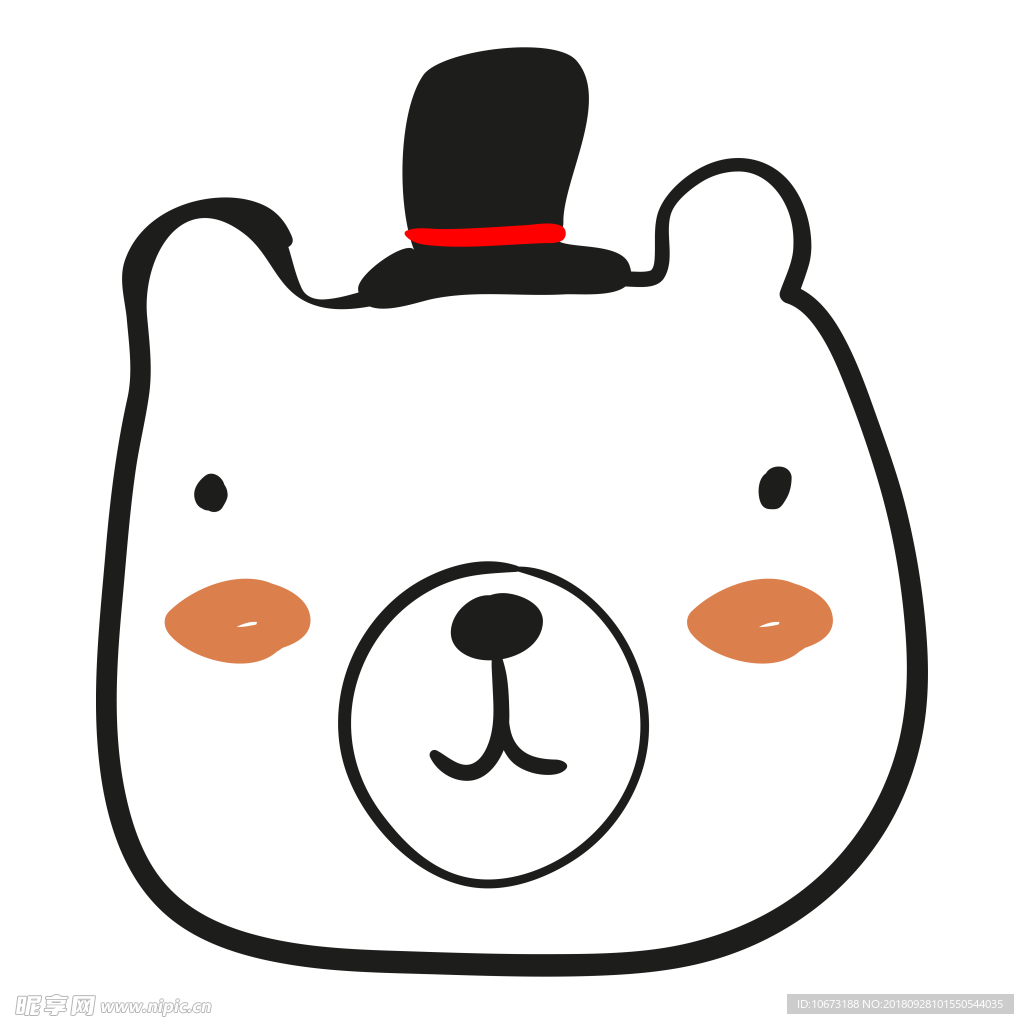 卡通熊图片