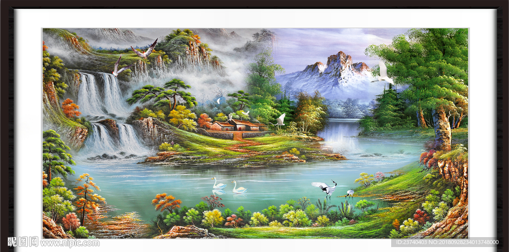 油画 油画风景