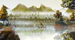 中国风山水