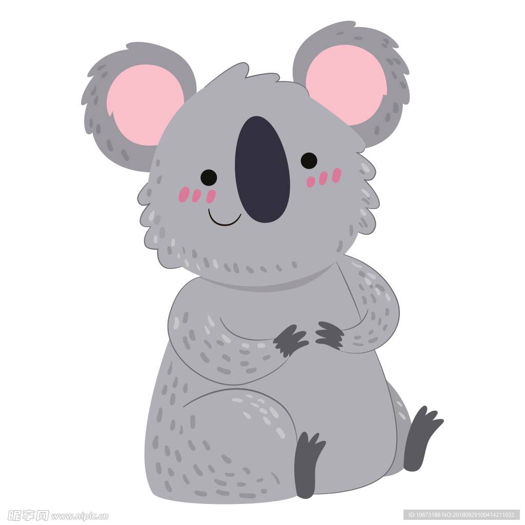 Elementos Dibujados A Mano De Dibujos Animados De Koala PNG ,dibujos Un ...