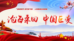 改革开放40周年海报